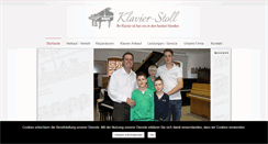 Desktop Screenshot of klavier-stoll.de